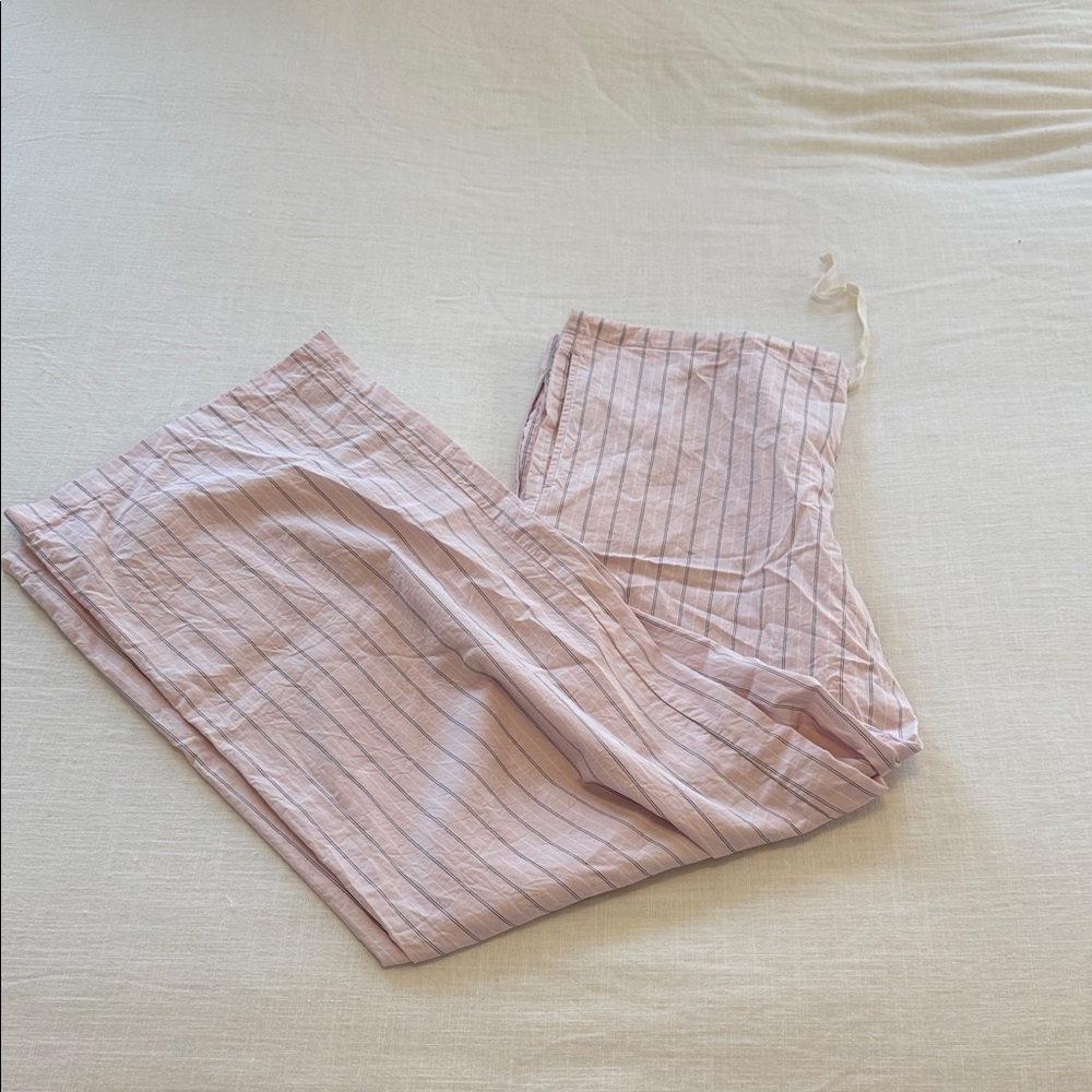 SKIMS Striped cotton Pants